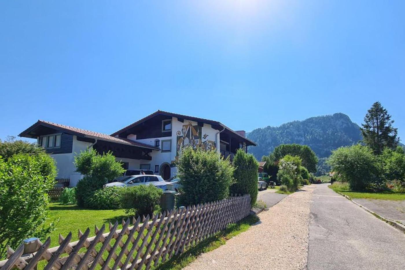 Gemuetliche Ferienwohnung Mit Terrasse Und Bergblick Inzell Exteriér fotografie